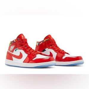 Nike Air Jordan 1 Mid SE "Barcelona Sweater GS" - 4.5Y/6W